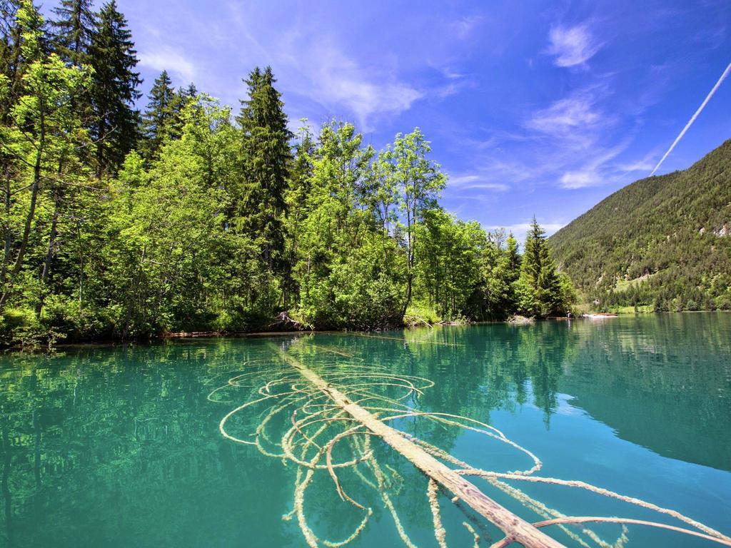 Landhaeusl Villa Weissensee Bagian luar foto