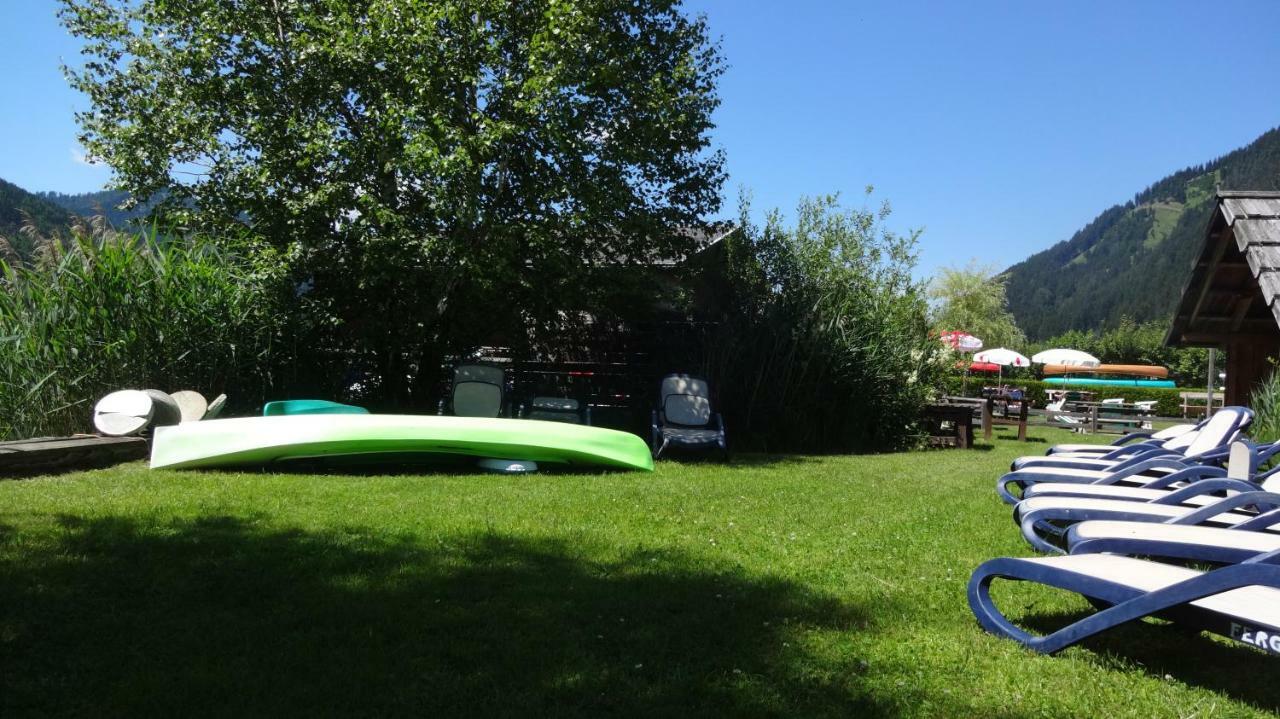 Landhaeusl Villa Weissensee Bagian luar foto